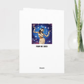 音楽ハロウィーンを包むミイラ踊り カード (裏面)