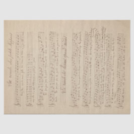 音楽バラシリーズデザイン2 薄葉紙