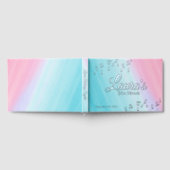 音楽バルミツワーウォーターカラーフォイルゲストブック ゲストブック (全面)