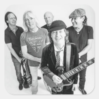 音楽バンド スクエアシール