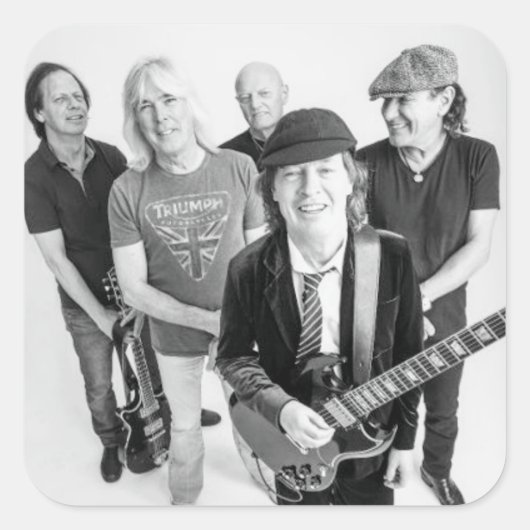 音楽バンド スクエアシール (正面)