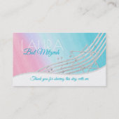 音楽バー(ユダヤ教の)バル・ミツバーシーティングカード プレイスカード (裏面)