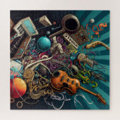 音楽パズル ジグソーパズル (横)