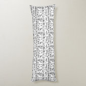 音楽パターン体枕 ボディピロー (裏面 (縦))