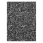 音楽パターン単語の雲 テーブルクロス (正面)