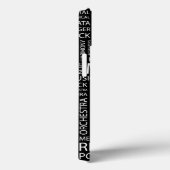 音楽パターン単語の雲 Case-Mate iPhoneケース (裏面 / 右)