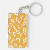 音楽パターン キーホルダー (裏面)