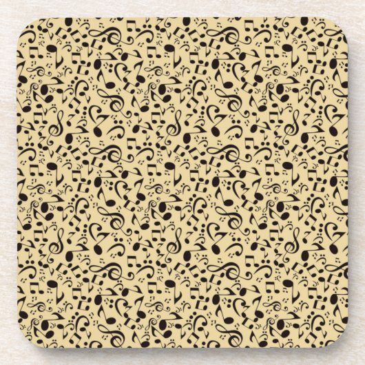 音楽パターン コースター (正面)