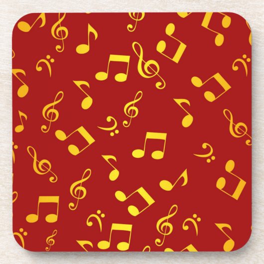音楽パターン コースター (正面)