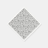 音楽パターン スタンダードカクテルナプキン (角)