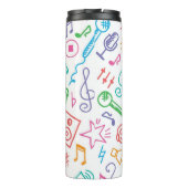 音楽パターン タンブラー (裏面)