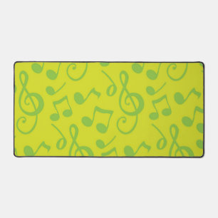 音楽パターン デスクマット
