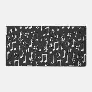 音楽パターン デスクマット