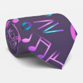 音楽パターン ネクタイ (ロール)