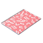 音楽パターン ノートブック (左側)