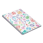 音楽パターン ノートブック (右側)