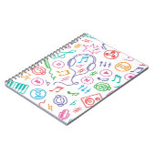 音楽パターン ノートブック (左側)