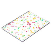 音楽パターン ノートブック (左側)