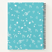 音楽パターン ノートブック (裏面)