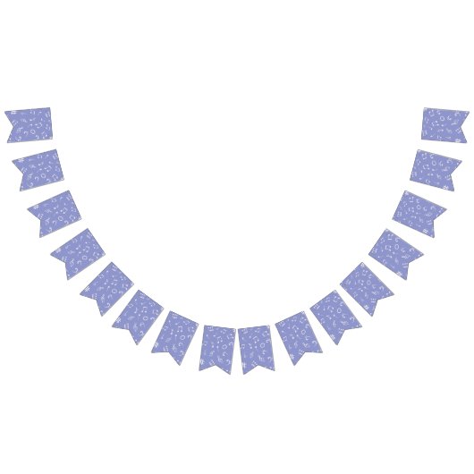 音楽パターン バンティングフラッグ (全)