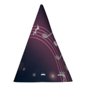 音楽パターン パーティーハット (右)