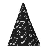 音楽パターン パーティーハット (右)