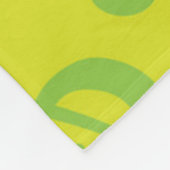 音楽パターン フリースブランケット (角)