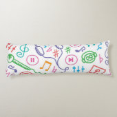 音楽パターン ボディピロー (裏面)