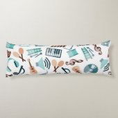 音楽パターン ボディピロー (裏面)