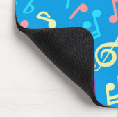 音楽パターン マウスパッド (コーナー)