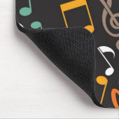 音楽パターン マウスパッド (コーナー)