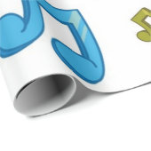 音楽パターン ラッピングペーパー (ロールコーナー)