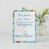 音楽パターン 招待状 (スタンド正面)