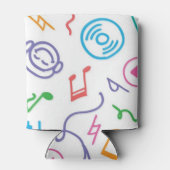 音楽パターン 缶クーラー (裏面)