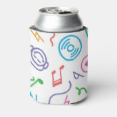 音楽パターン 缶クーラー (缶裏面)