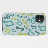 音楽パターン Case-Mate iPhoneケース (裏面(横))