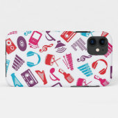 音楽パターン Case-Mate iPhoneケース (裏面(横))