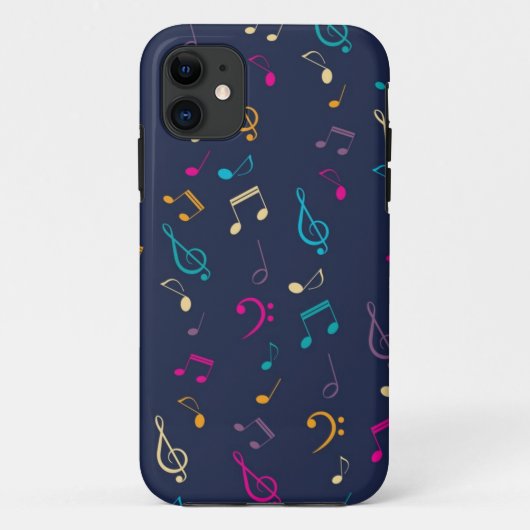 音楽パターン Case-Mate iPhoneケース (裏面)