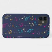 音楽パターン Case-Mate iPhoneケース (裏面(横))