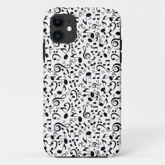 音楽パターン Case-Mate iPhoneケース (裏面)