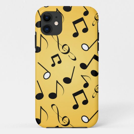 音楽パターン Case-Mate iPhoneケース (裏面)