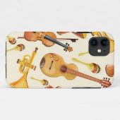 音楽パターン Case-Mate iPhoneケース (裏面(横))
