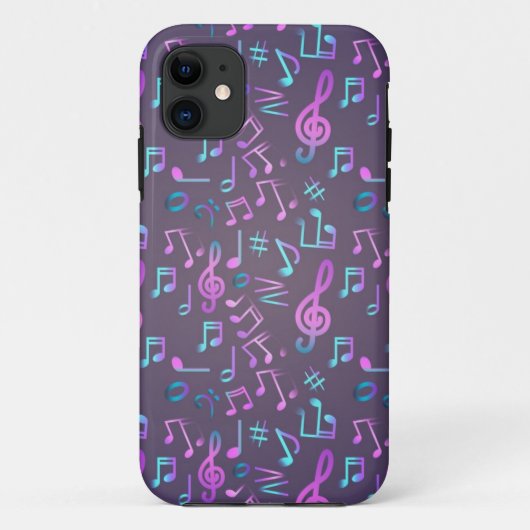 音楽パターン Case-Mate iPhoneケース (裏面)