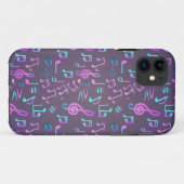 音楽パターン Case-Mate iPhoneケース (裏面(横))