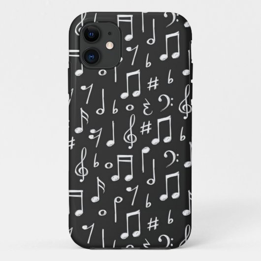 音楽パターン Case-Mate iPhoneケース (裏面)
