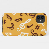音楽パターン Case-Mate iPhoneケース (裏面(横))