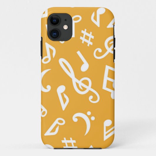 音楽パターン Case-Mate iPhoneケース (裏面)