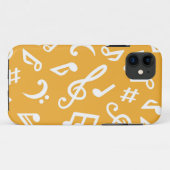 音楽パターン Case-Mate iPhoneケース (裏面(横))