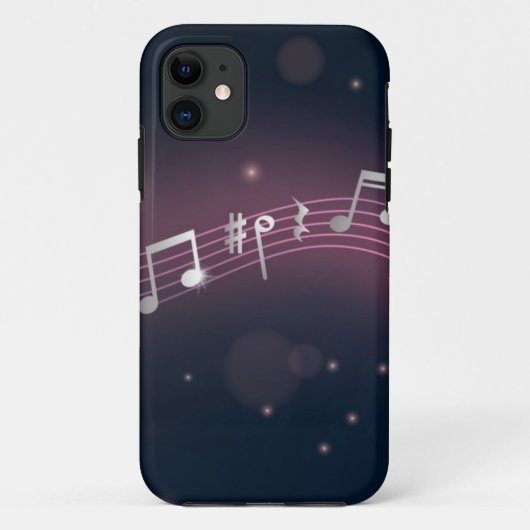 音楽パターン Case-Mate iPhoneケース (裏面)