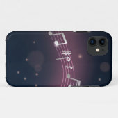 音楽パターン Case-Mate iPhoneケース (裏面(横))